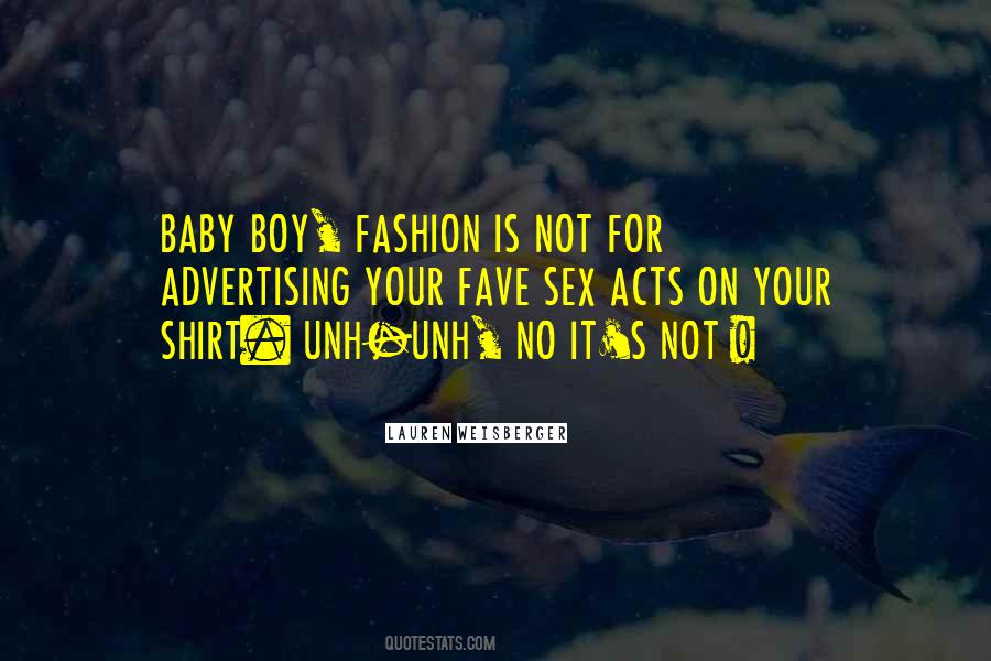 Baby Boy Fashion Quotes #1119138