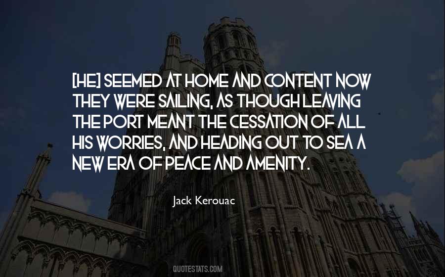 Peace Sea Quotes #1052395