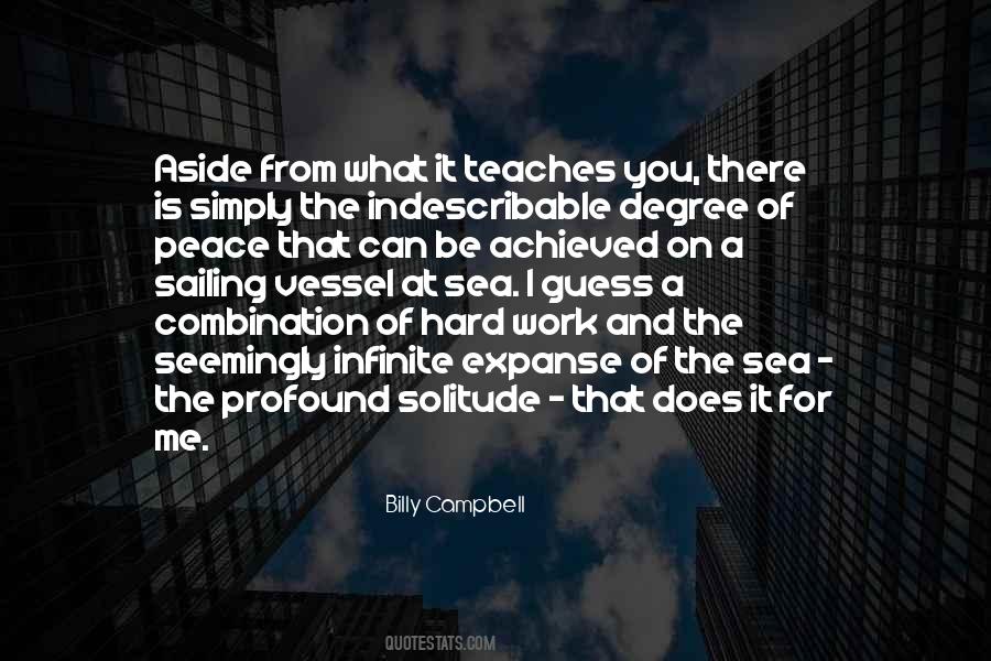 Peace Sea Quotes #1446593