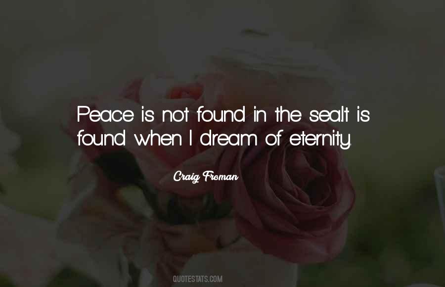 Peace Sea Quotes #1513765