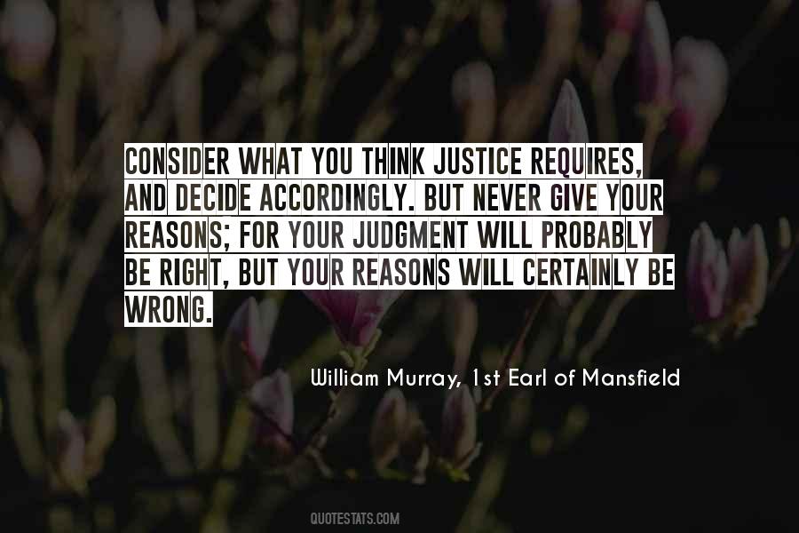 Give Justice Quotes #205133