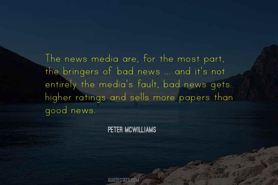 Quotes About Bad Media #1540123