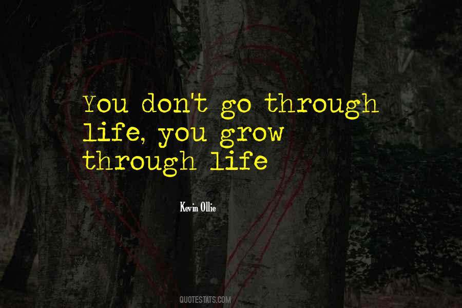Don't Go Through Life Quotes #1301875