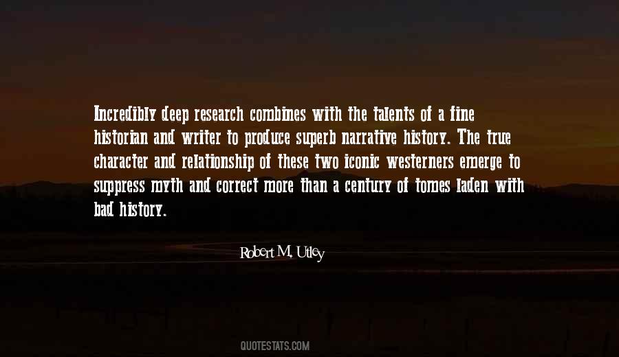 Relationship History Quotes #1117550