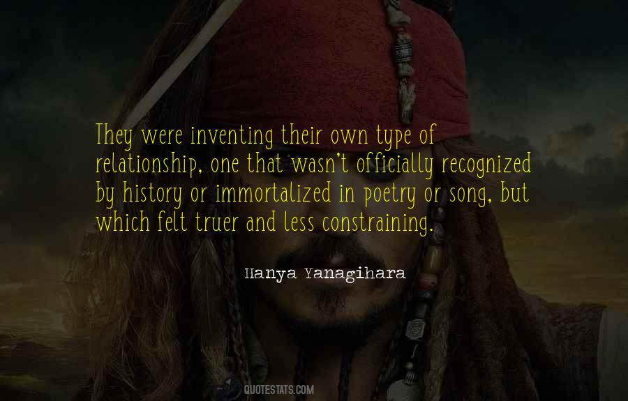 Relationship History Quotes #1265841