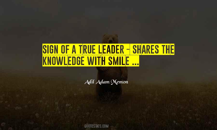 Knowledge Leader Quotes #298704