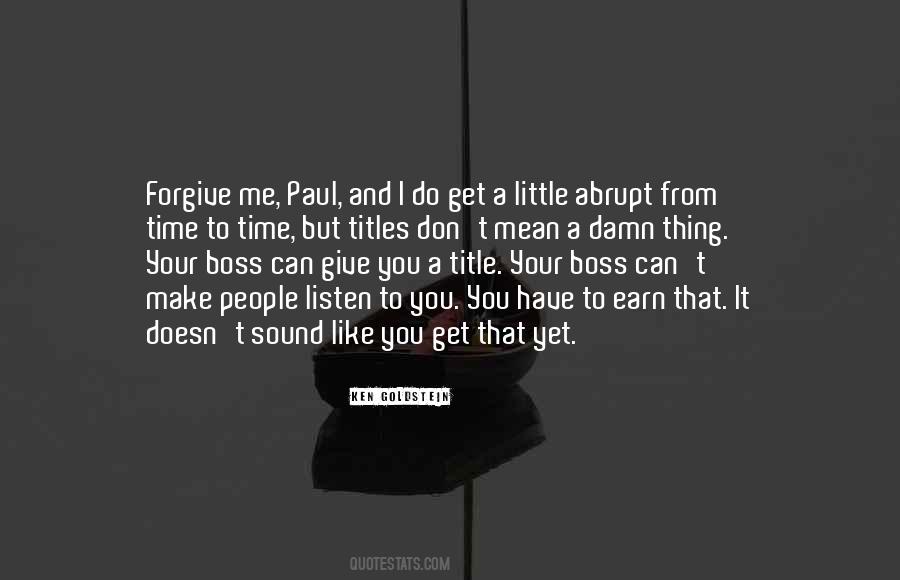 Like Boss Quotes #60808