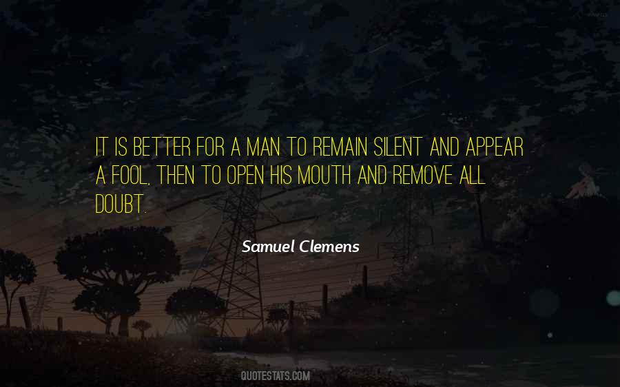 And Remove All Doubt Quotes #720974