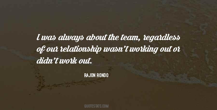 Quotes About Working As A Team In A Relationship #892787