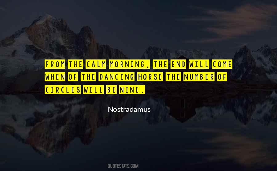 Morning Horse Quotes #1347216