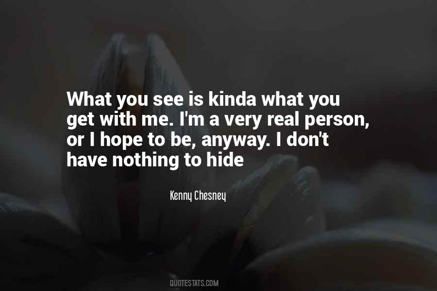 Don't Hide Me Quotes #1286509