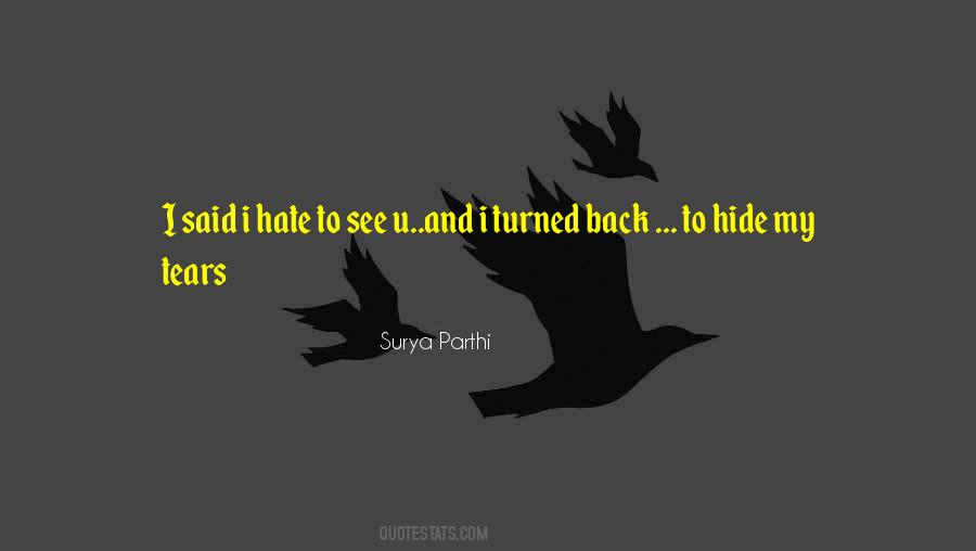 Don't Hide Your Love Quotes #125311