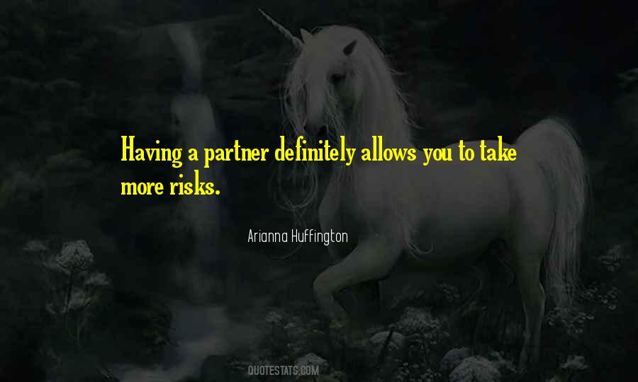 Having A Partner Quotes #1119242