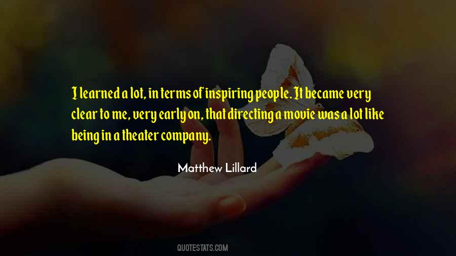 Quotes About Inspiring People #1055061