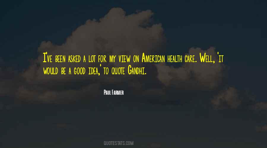 American Health Care Quotes #1060114