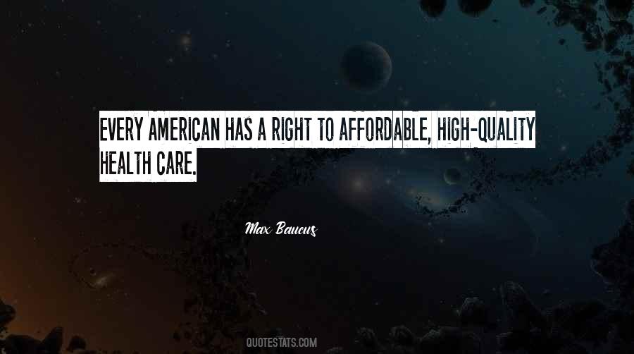 American Health Care Quotes #579443