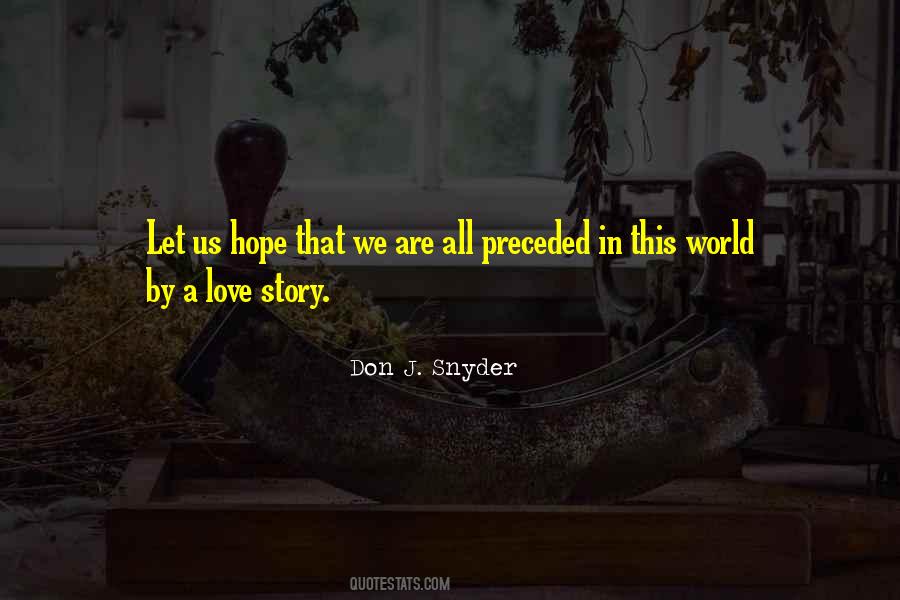 World Hope Quotes #386967