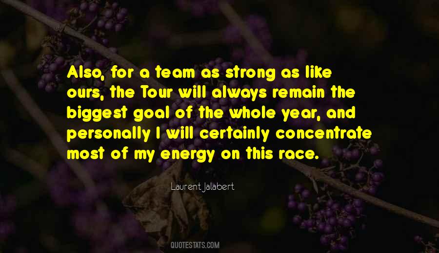 Strong Energy Quotes #216045