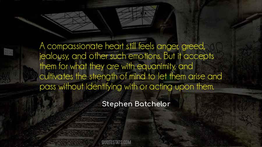 Acting Off Emotions Quotes #1011503