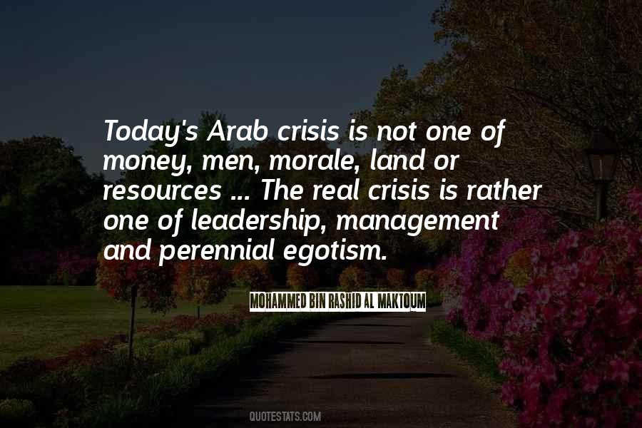 Leadership Crisis Quotes #1029619