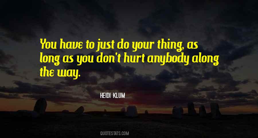 Don't Hurt Quotes #1210982