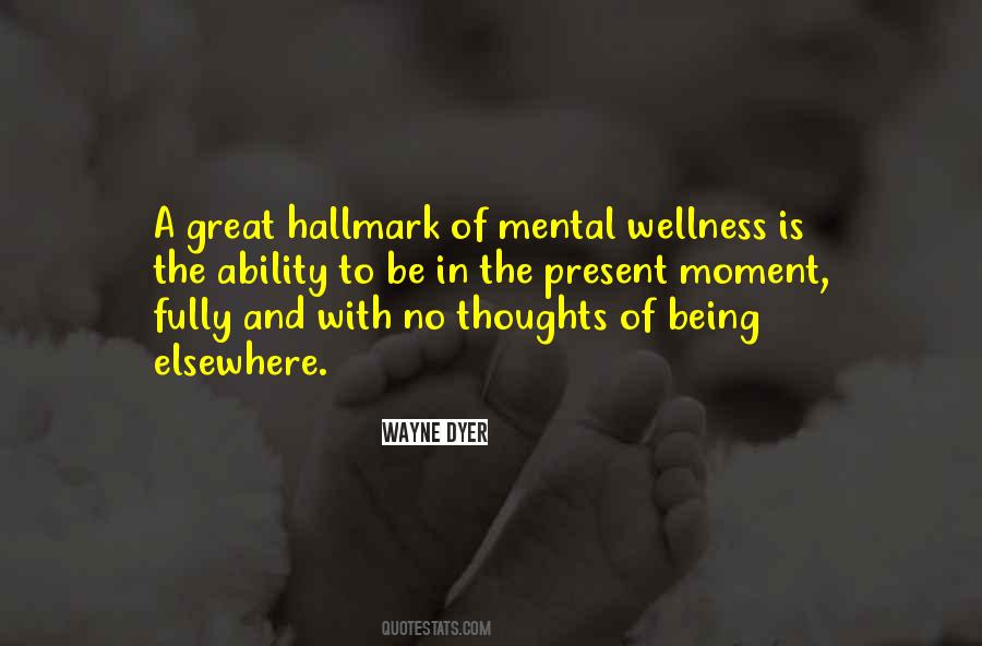 Mental Thoughts Quotes #1144692