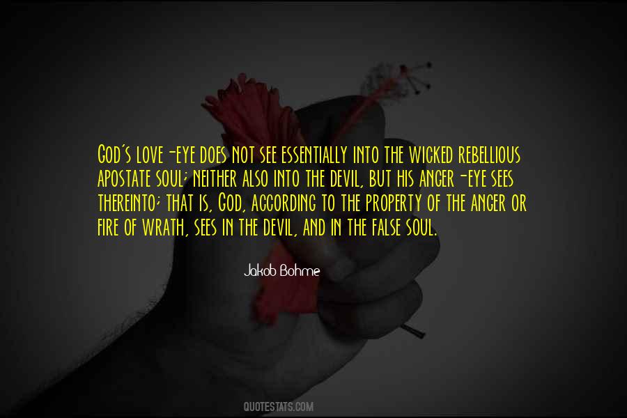 Quotes About The Anger Of God #1732328
