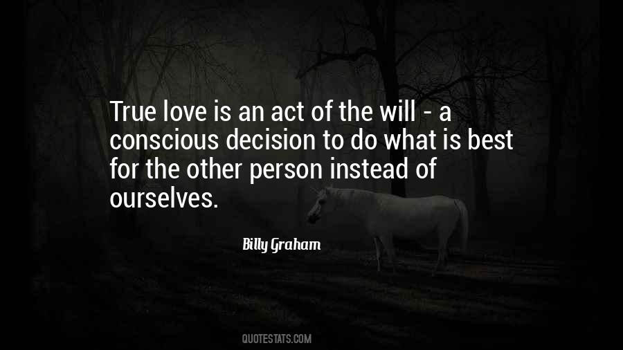 Love Is A Decision Quotes #1189609