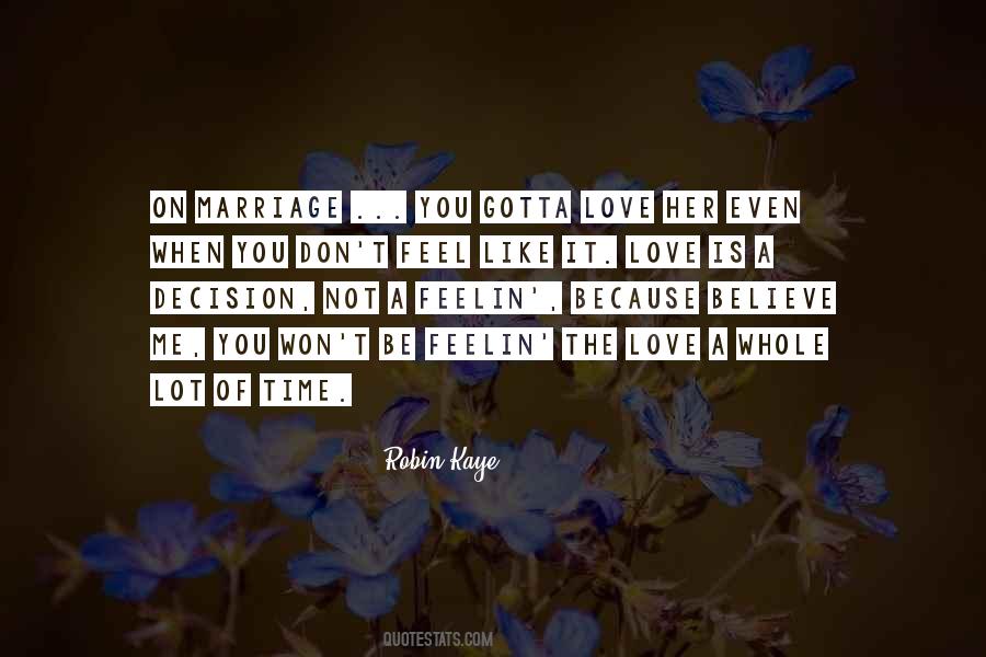 Love Is A Decision Quotes #1729787