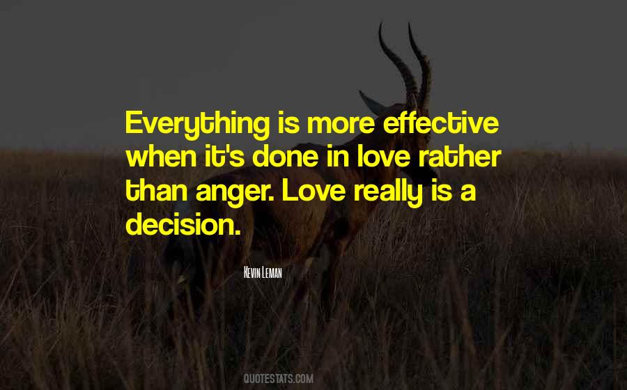 Love Is A Decision Quotes #407424