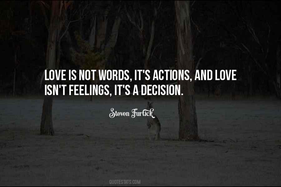 Love Is A Decision Quotes #684257