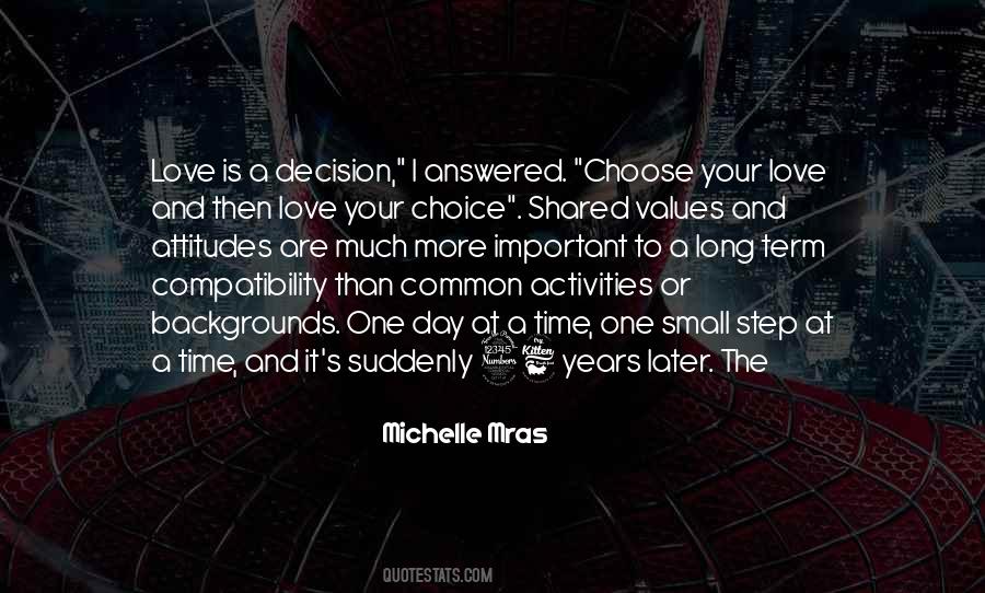 Love Is A Decision Quotes #739807