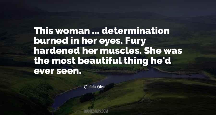 Woman Determination Quotes #200162