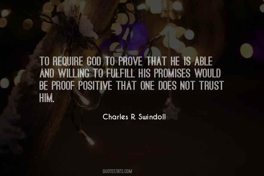 Positive Trust God Quotes #853421