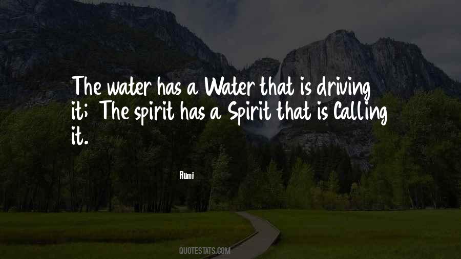 Water Rumi Quotes #1087711