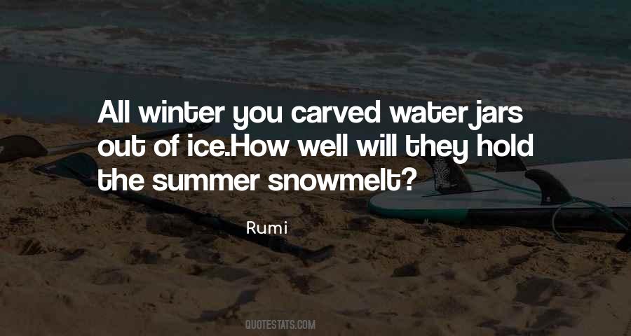 Water Rumi Quotes #1471189