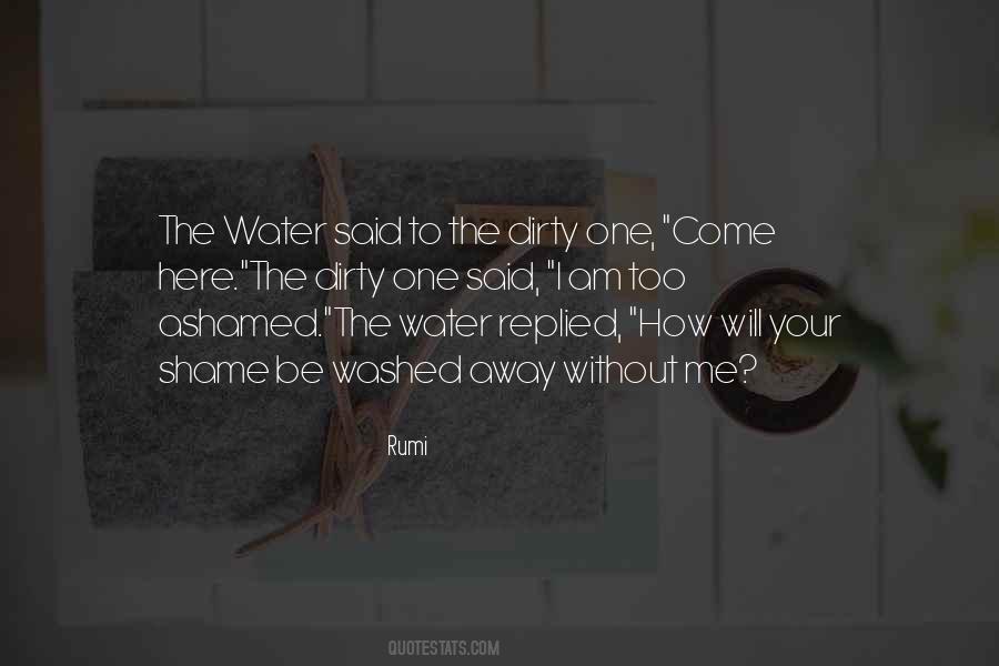 Water Rumi Quotes #1560461