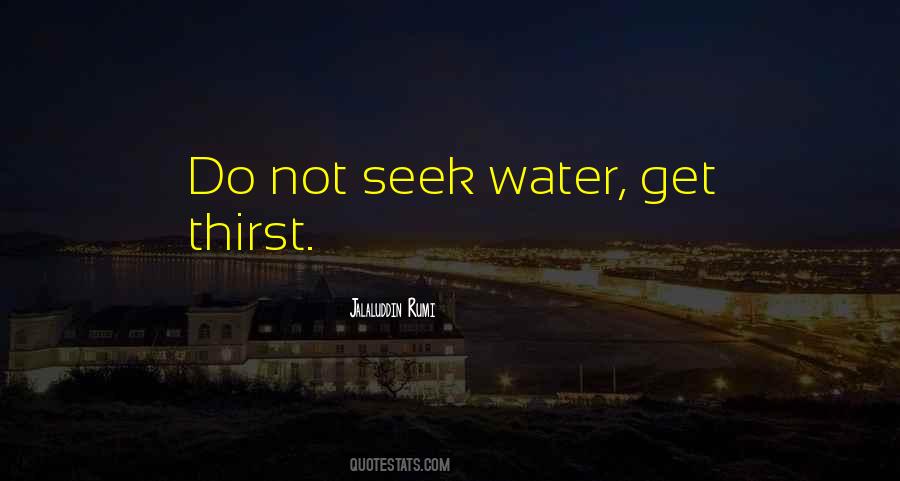 Water Rumi Quotes #631912