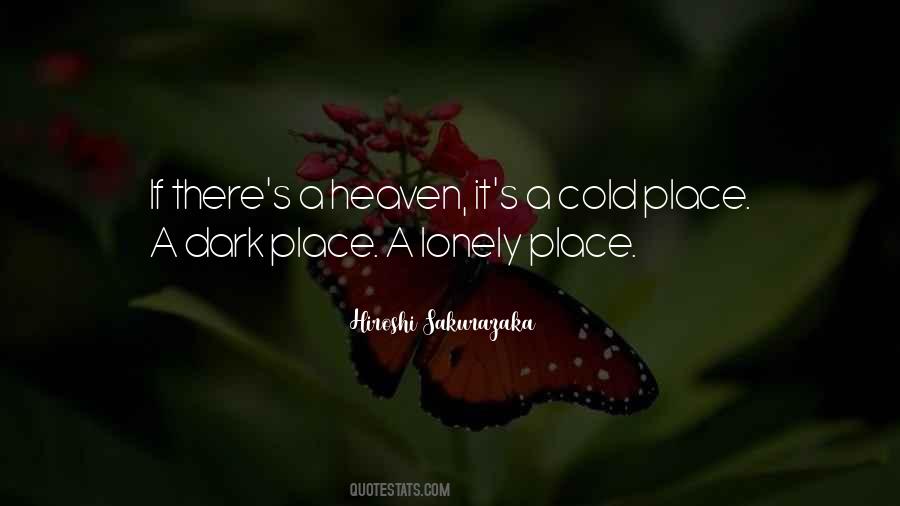 Dark Cold Quotes #790710