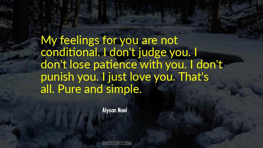 Don't Judge Me Love Quotes #1242699