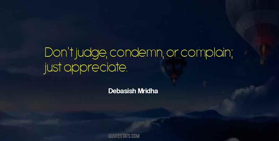Don't Judge Me Love Quotes #170597
