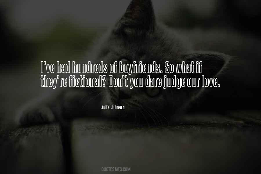 Don't Judge Me Love Quotes #356872