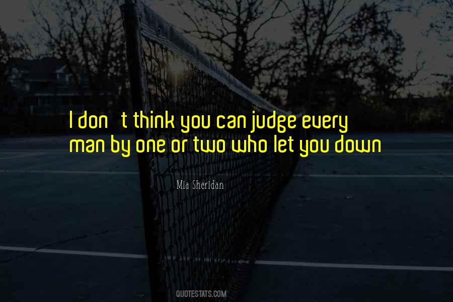 Don't Judge Me Love Quotes #493843
