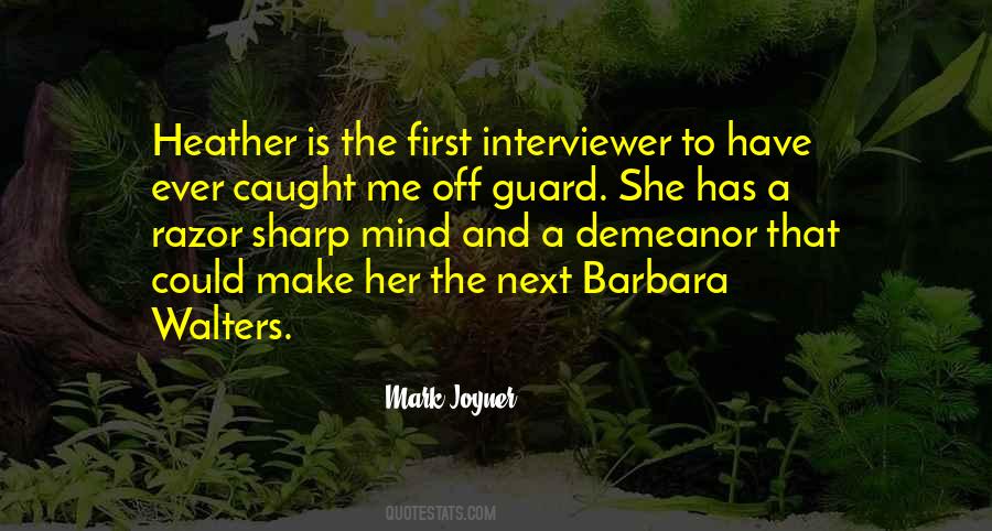 Sharp Razor Quotes #1105869