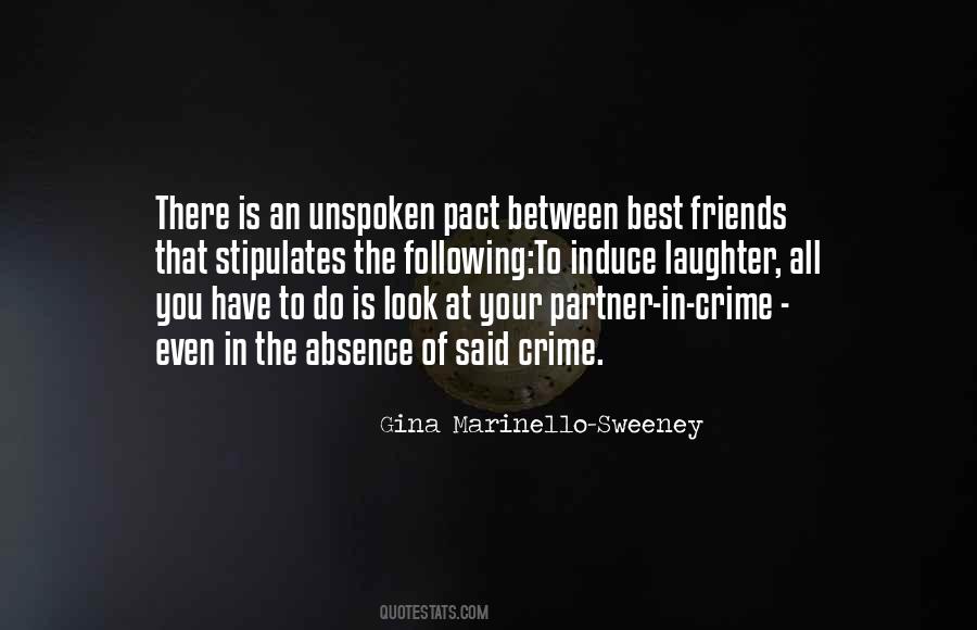 Your My Partner In Crime Quotes #1573743