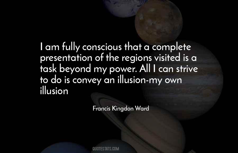 Illusion Of Power Quotes #1494581