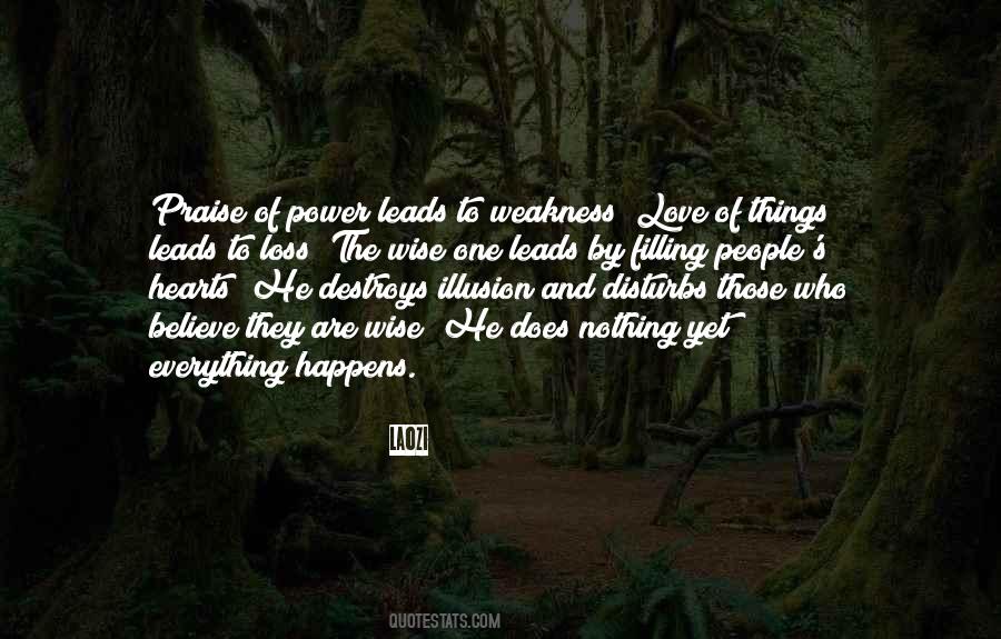 Illusion Of Power Quotes #160759