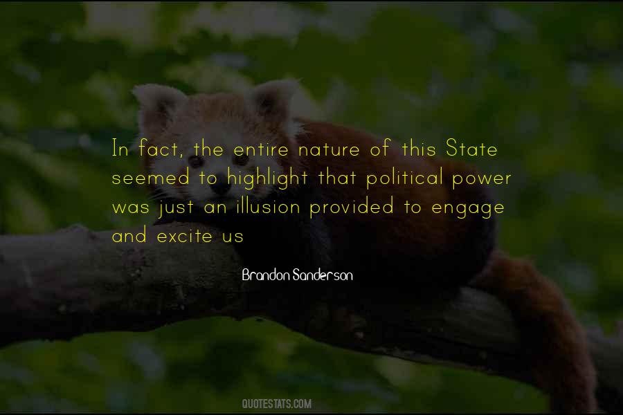 Illusion Of Power Quotes #1633800