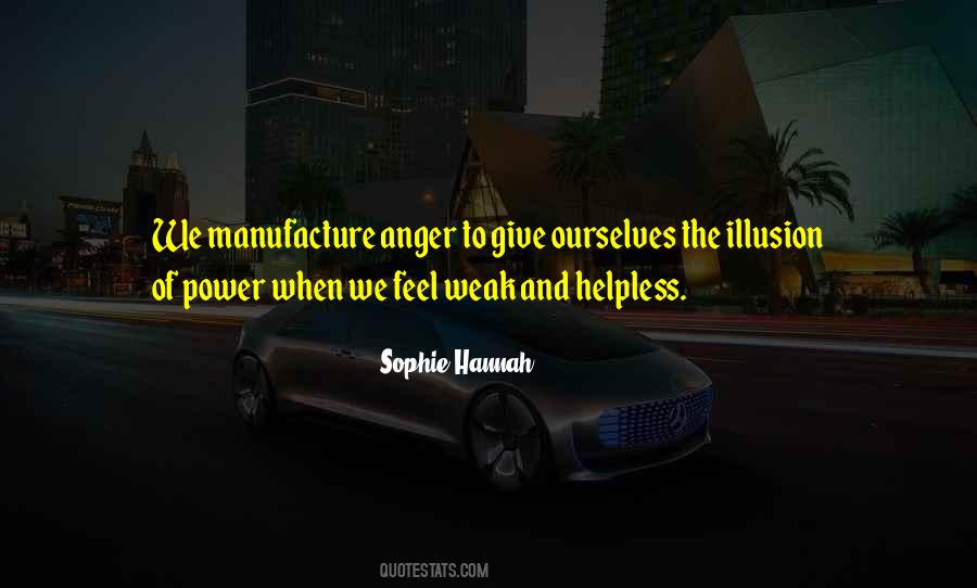 Illusion Of Power Quotes #170606