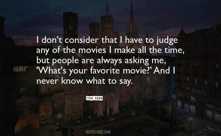 Don't Judge What You Don't Know Quotes #214645